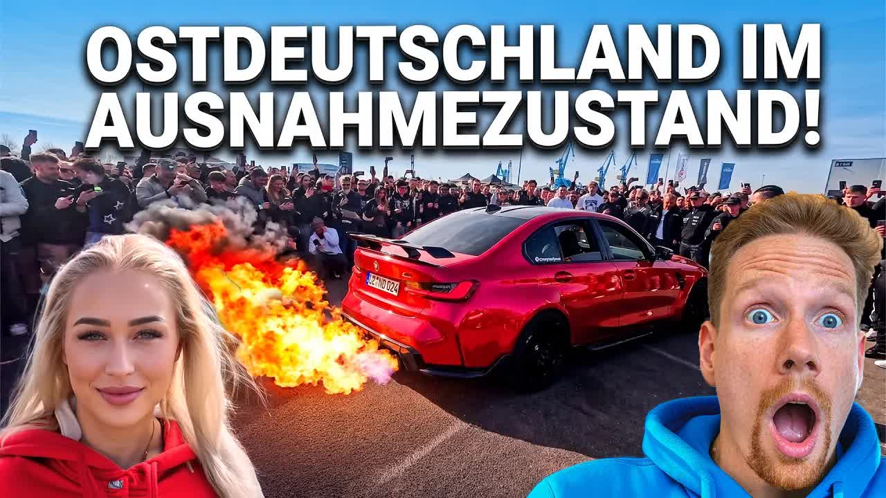 Autotreffen in Leipzig: Tuning und Driften