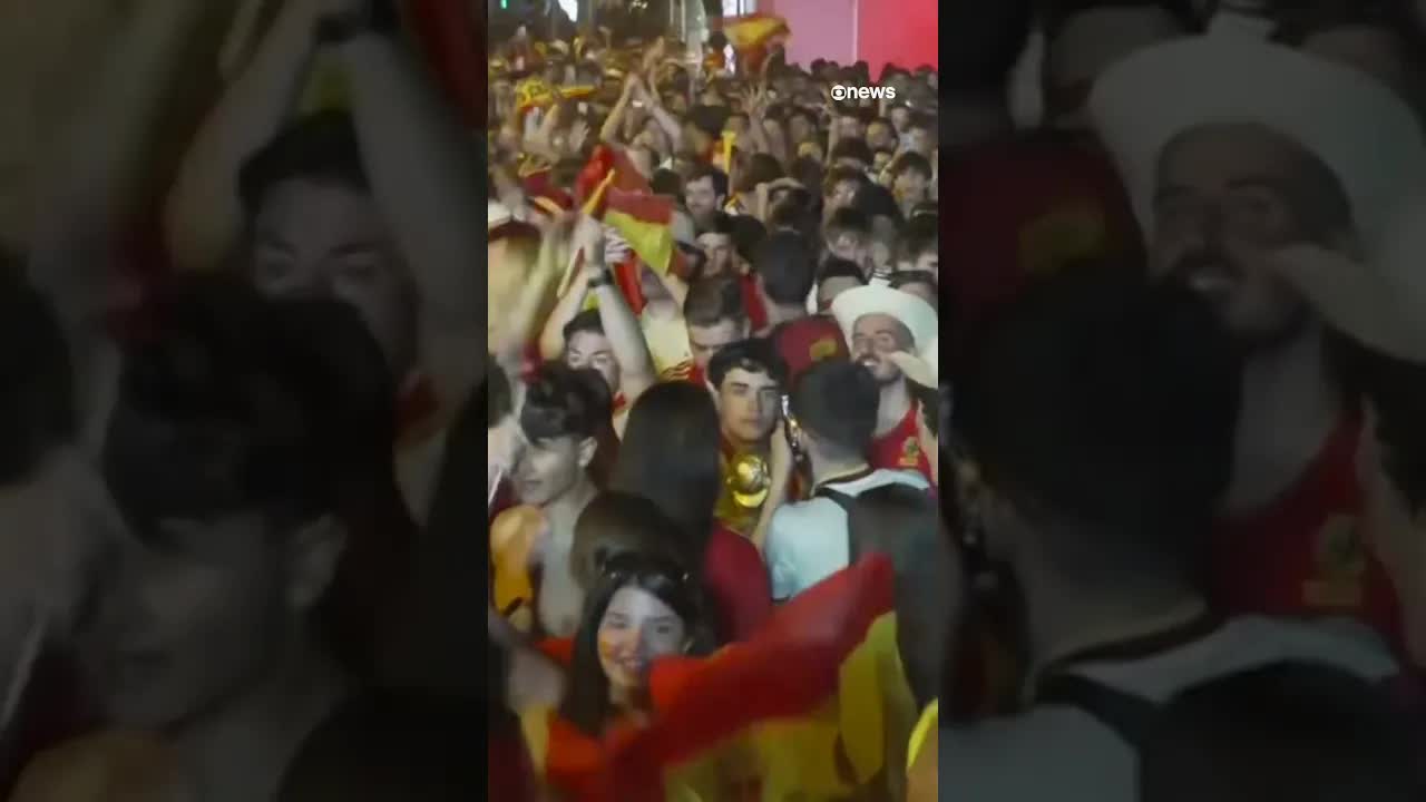 Espanha celebra título mundial em Madri
