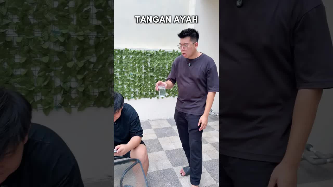 Ayah ceroboh bikin abang marah di rumah