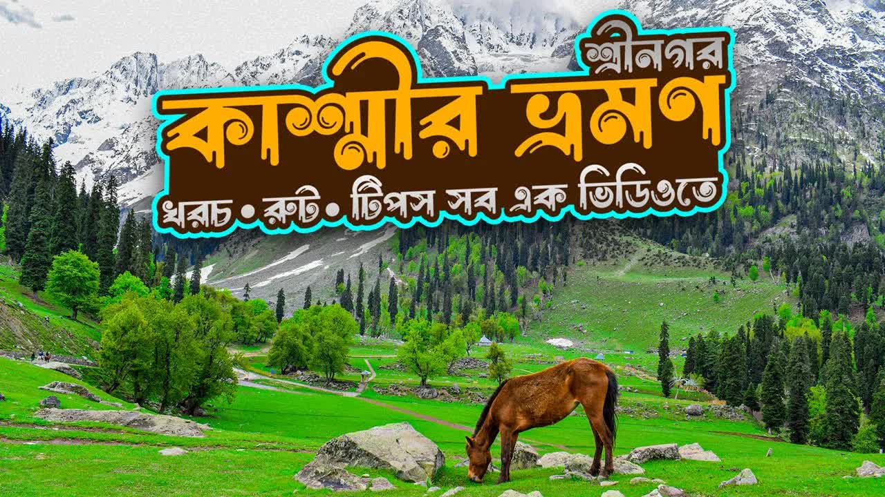 শ্রীনগর কাশ্মীর ভ্রমণ গাইড: খরচ, রুট ও টিপস