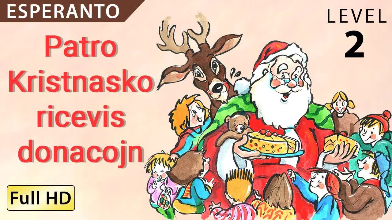 Patro Kristnasko ricevis donacojn: Kristnaska Rakonto
