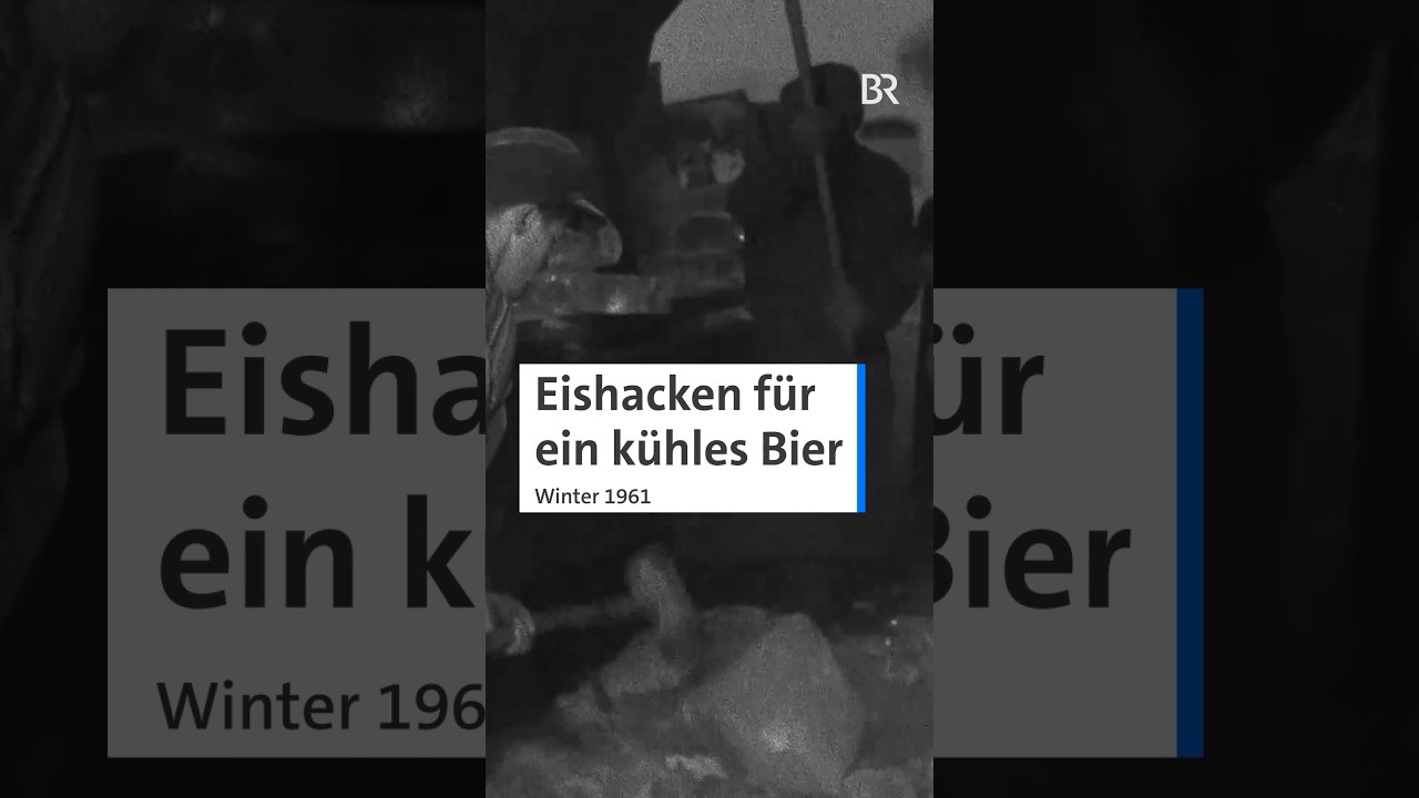 Eis aus dem Keller: Altbayerische Bierkühlung