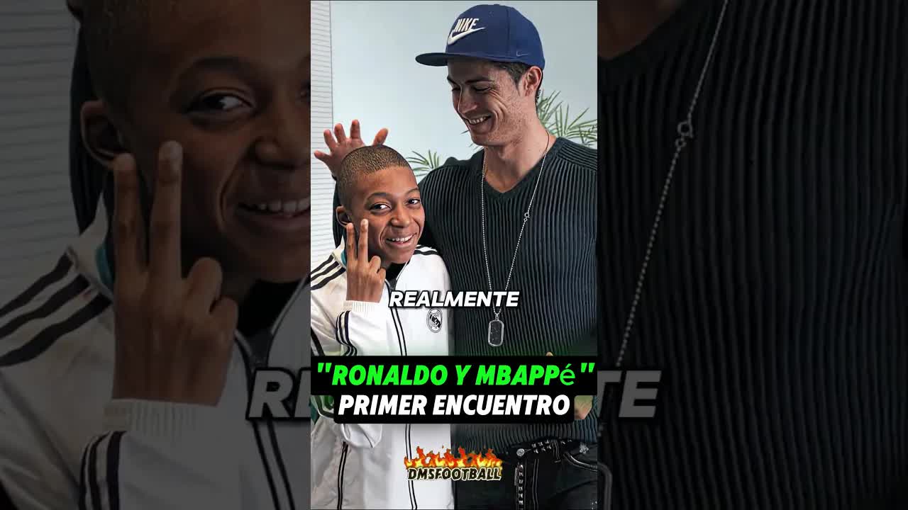 Mbappé y su admiración por Ronaldo