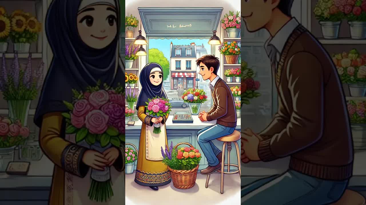 Acheter un bouquet de fleurs au fleuriste
