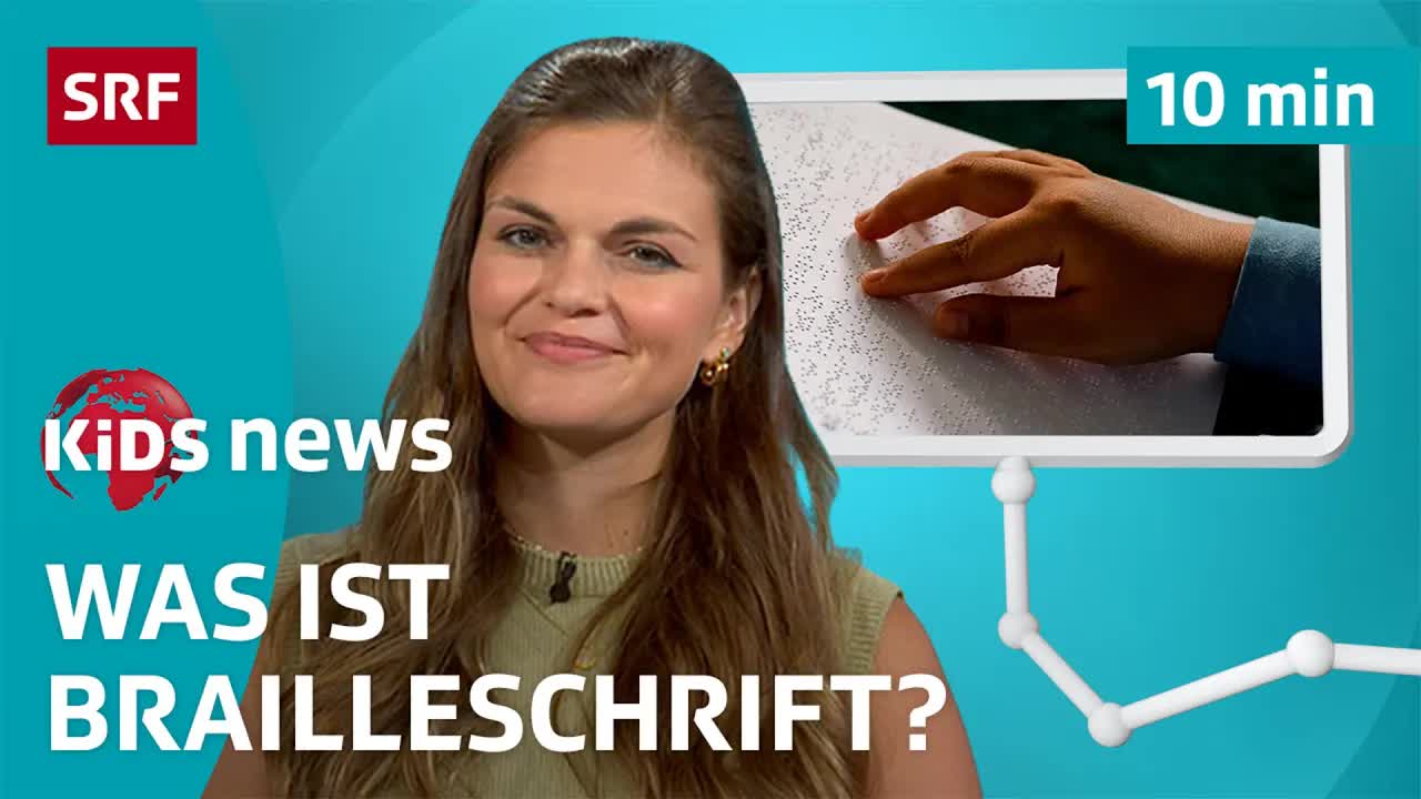 Blindenschrift und Handyverbot bei SRF Kids
