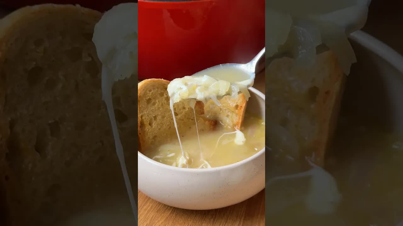 Hagymaleves otthoni kivitelben