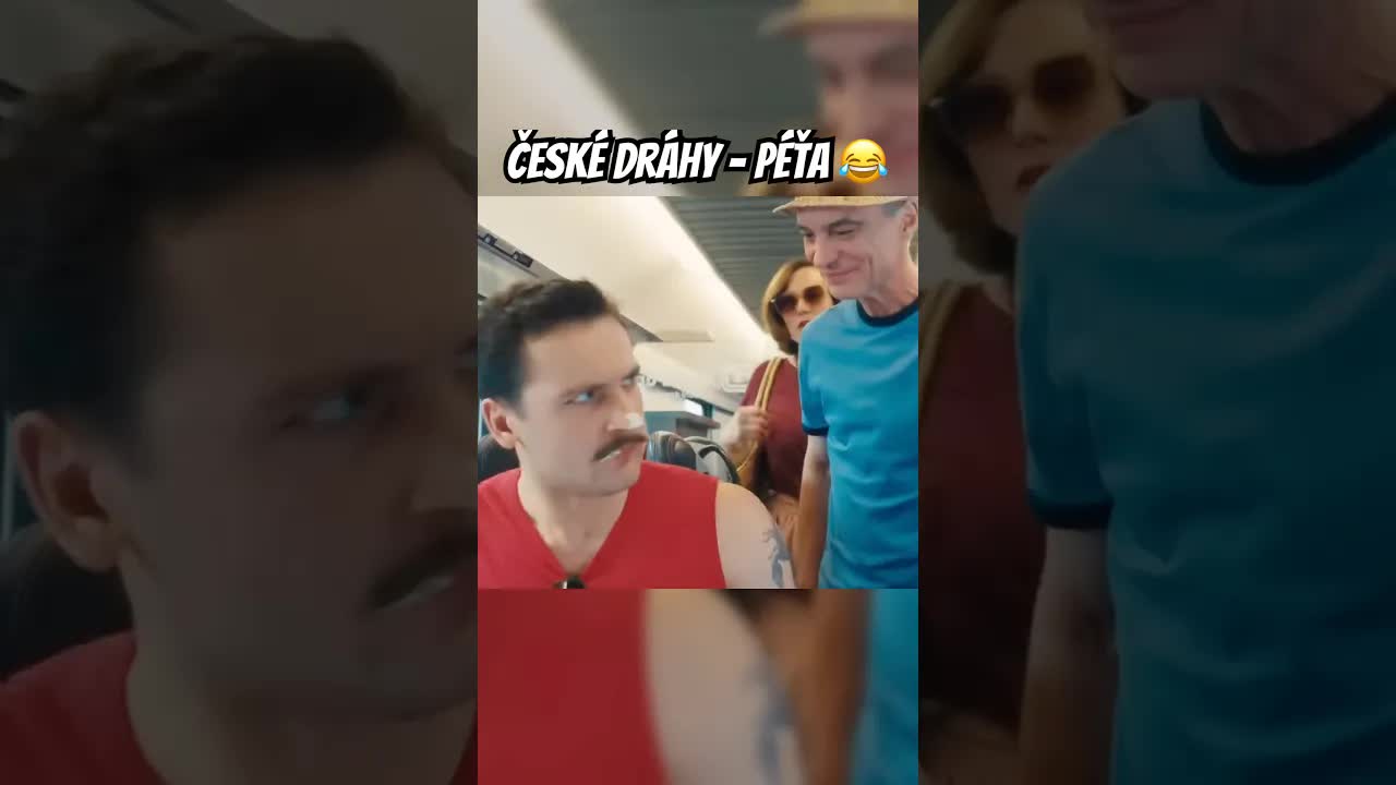 Cesta vlakem na dovolenou s Péťou