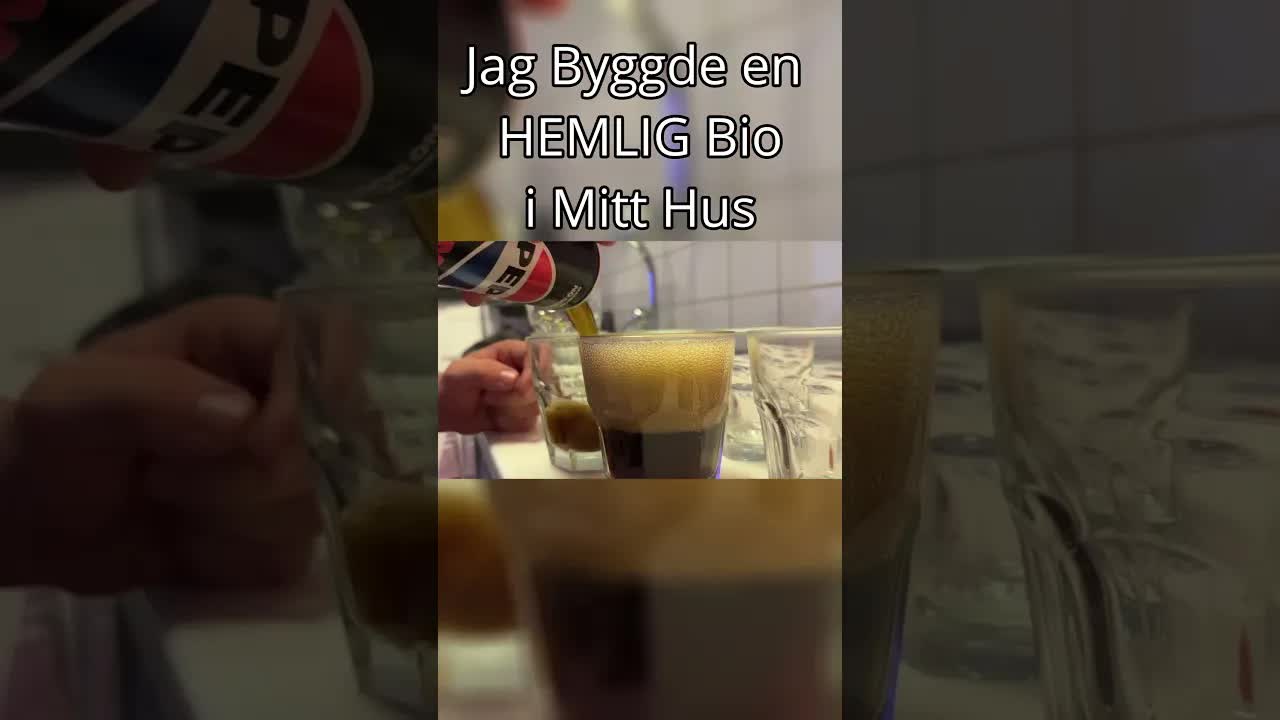 Hemlig biosalong hemma och galen prenumerationsutmaning
