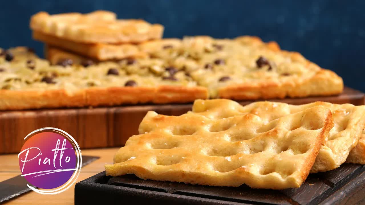 Focaccia Genovese Morbida e Croccante con Buchi Bianchi