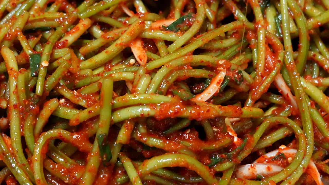 고구마줄기김치 맛있게 담는 법