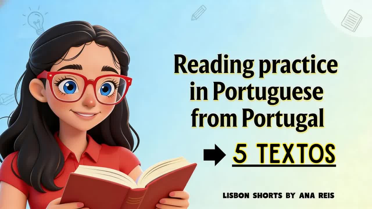 Praticar português com 5 textos reais