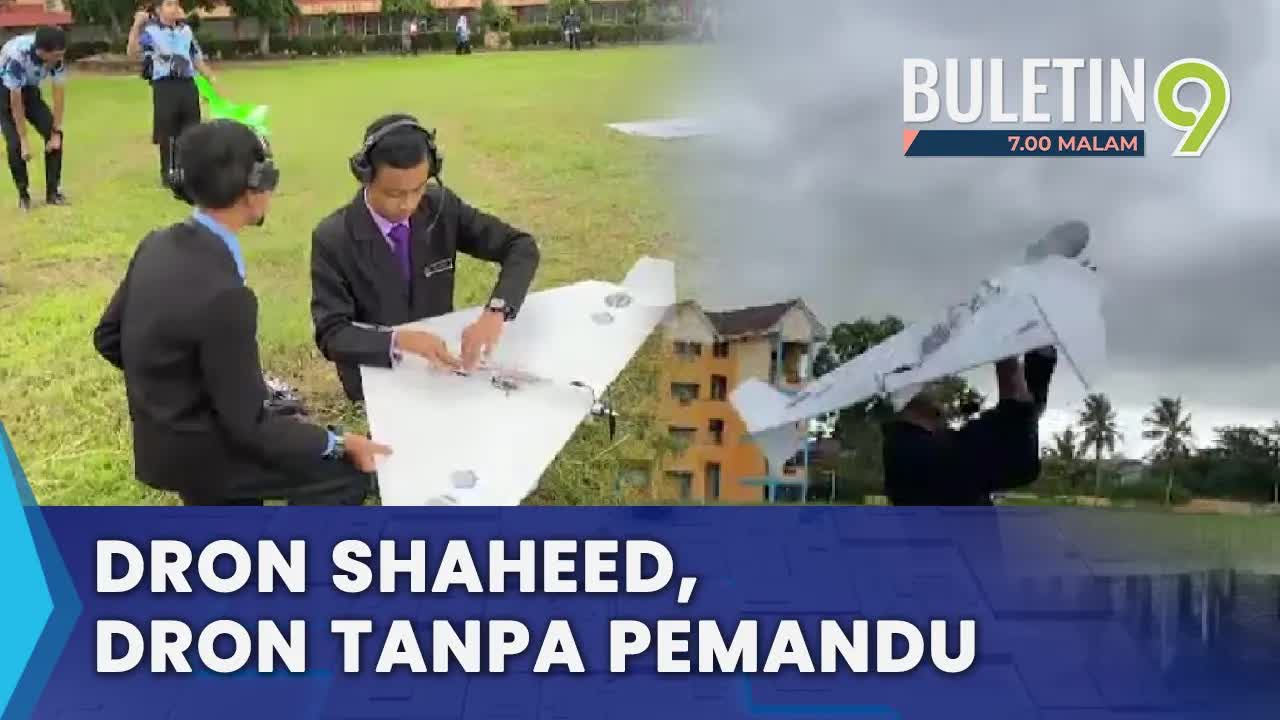 Pelajar Malaysia Cipta Drone Shaheed Sendiri