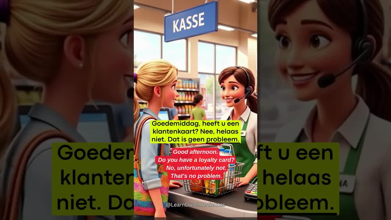 Waar Is De Kassa? – Nederlandse Supermarktconversatie
