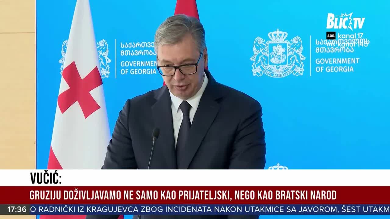 Zvanična poseta Vučića Gruziji i jačanje saradnje