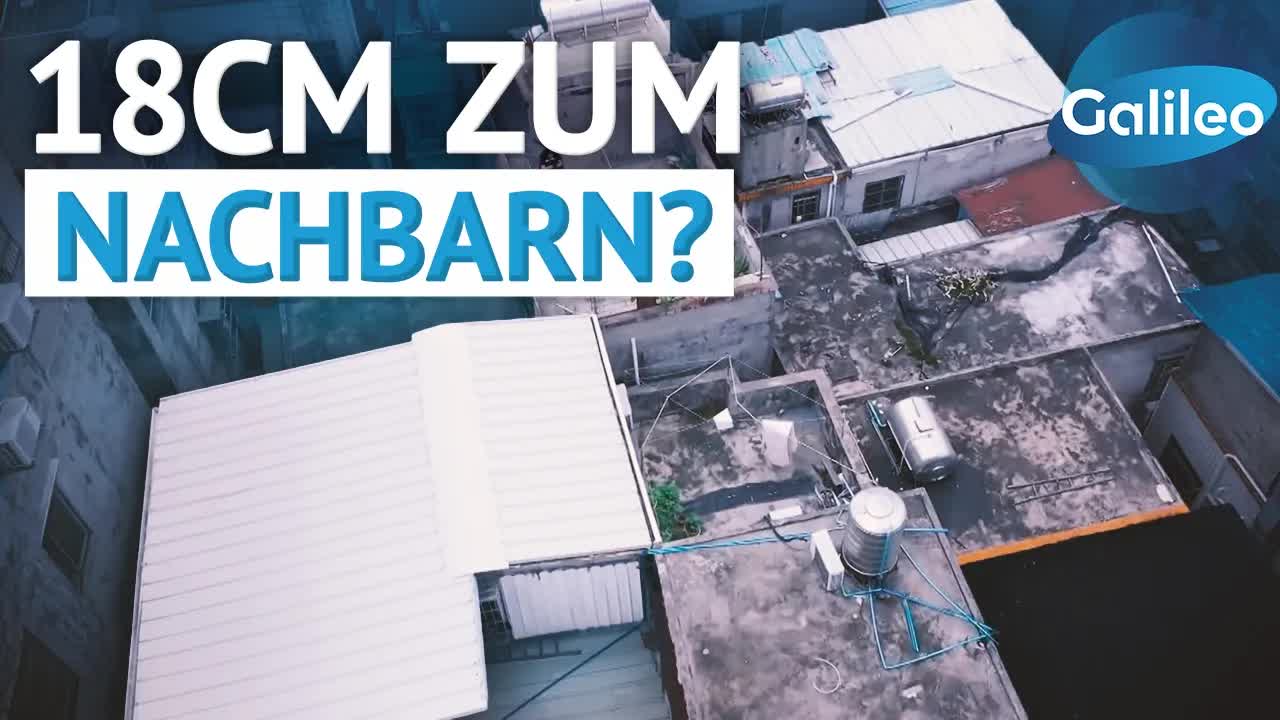 Das Dorf mitten in den Wolkenkratzern
