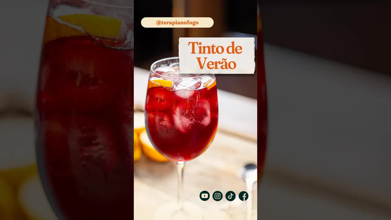 Tinto de Verão Simples em 5 Minutos