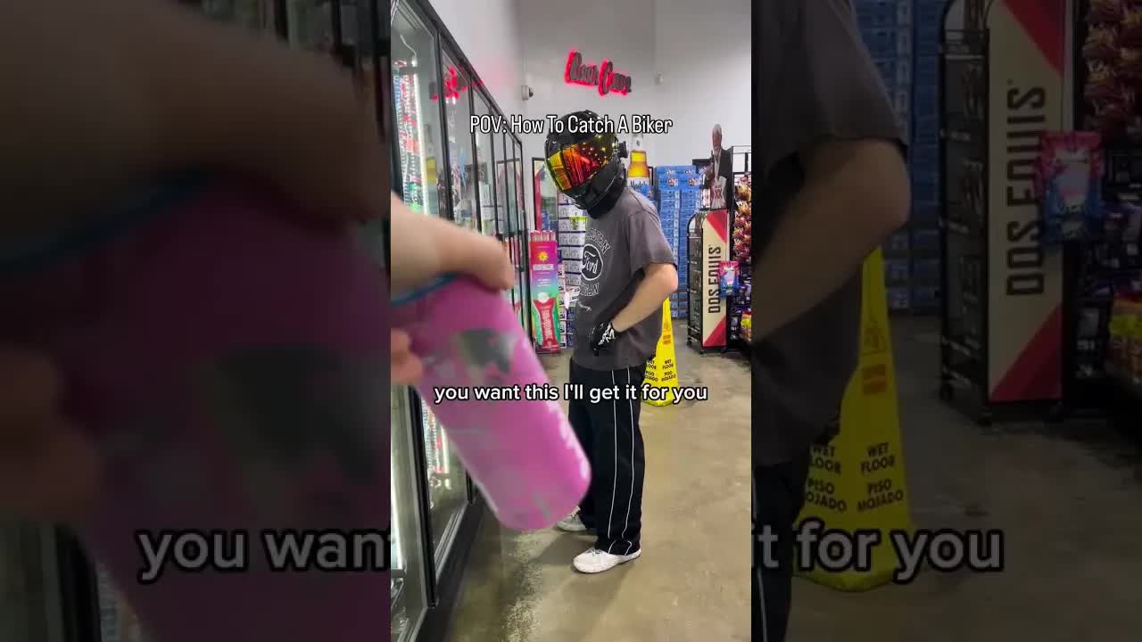 Found a Helpless Guy at a Gas Station