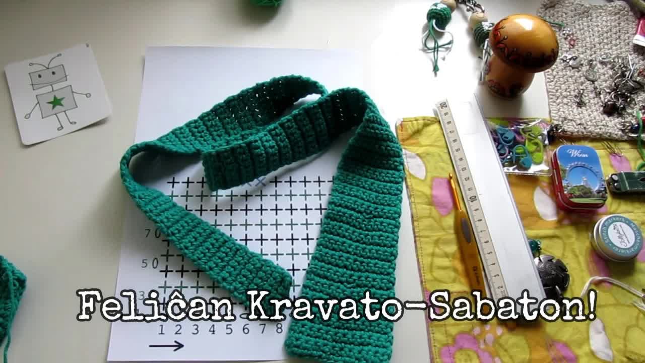 Kiel fari kravaton per kroĉeto