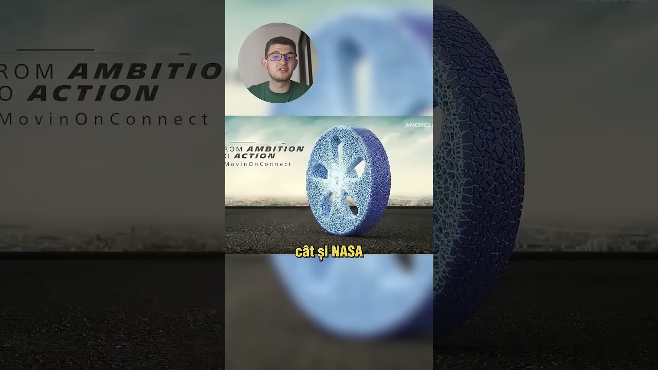 Viitorul roților fără aer Michelin și NASA