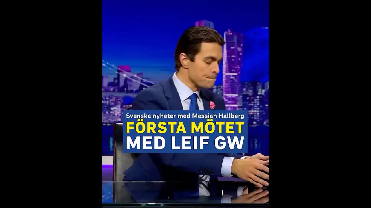 Första tv‑jobbet och mötet med GW