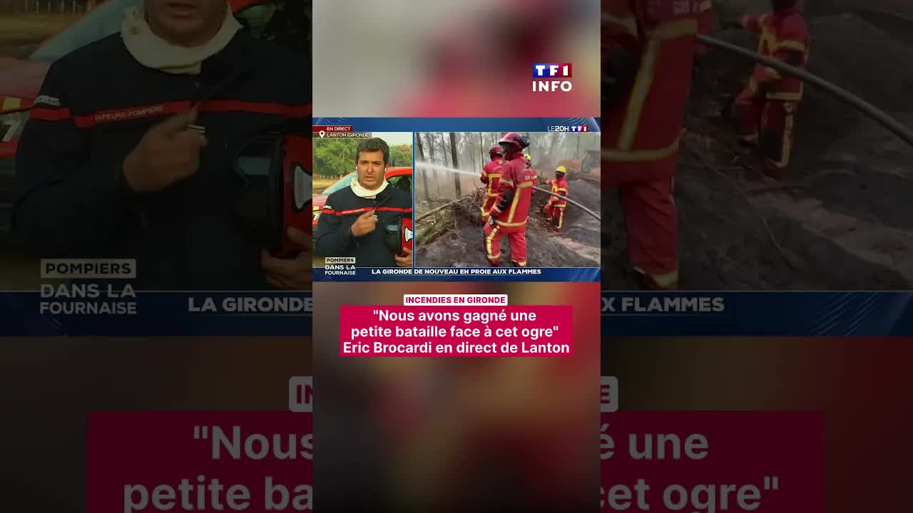 Nous avons gagné une petite bataille face à l’incendie