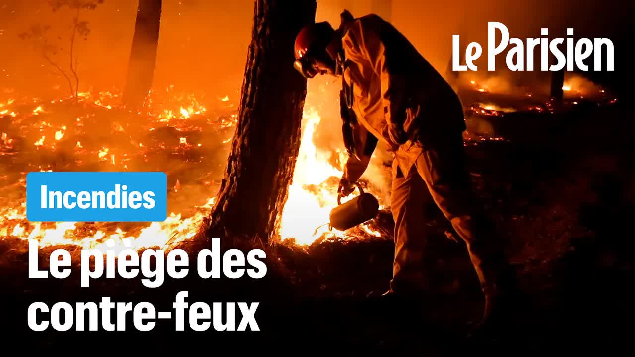 Comment les pompiers combattent le feu par le feu
