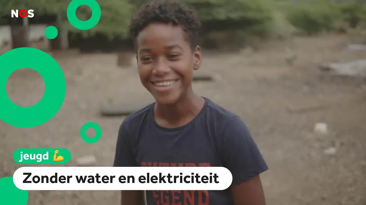 Rayberto bezoekt zijn kunuku op Bonaire