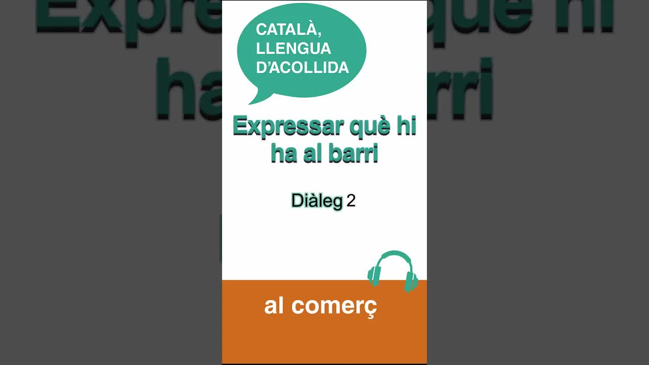 On comprar menjar i fer encàrrecs al barri