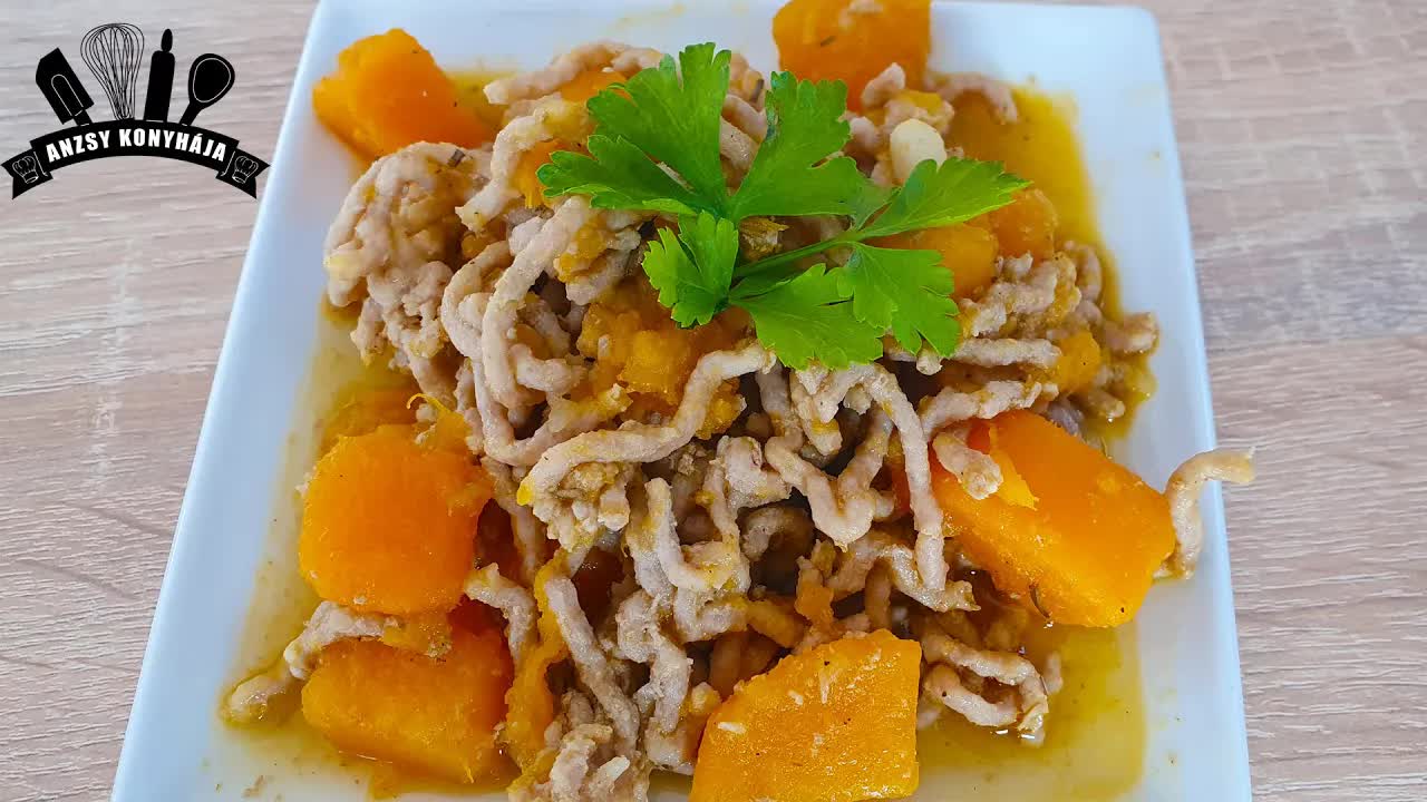 Édesburgonyás egytálétel recept egyszerűen