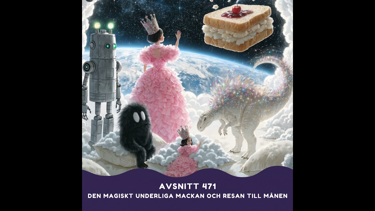 Den magiskt underliga mackan och resan till månen