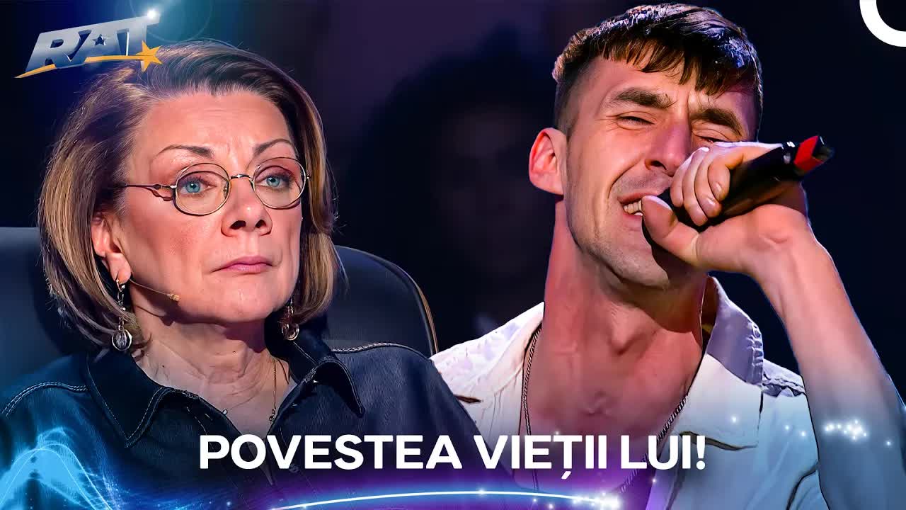 Un moment emoționant la Românii au talent