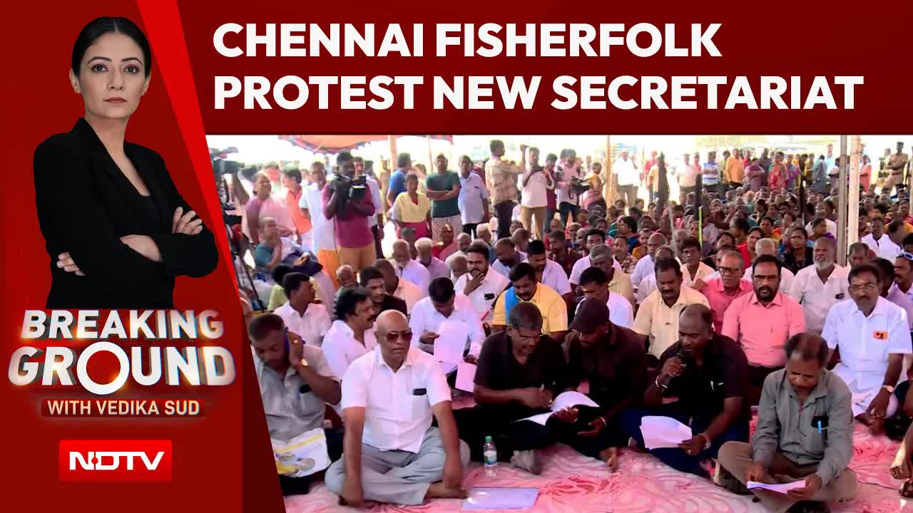 Chennai Fisherfolk Protest New Secretariat Plan