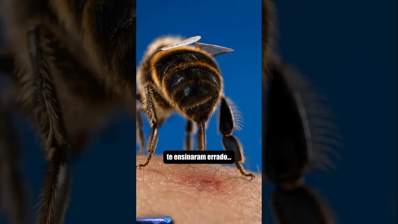 Por que a abelha morre ao picar?
