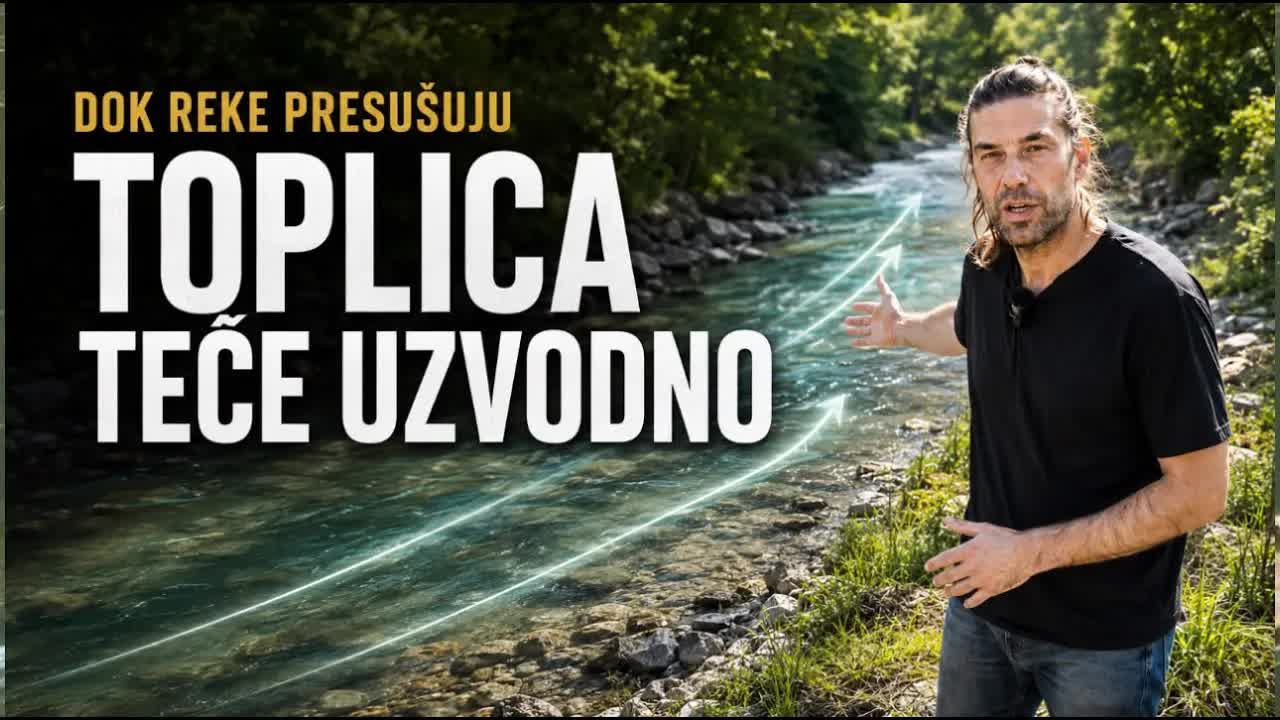 Reka Toplica koja teče uzvodno i istorija Prokuplja