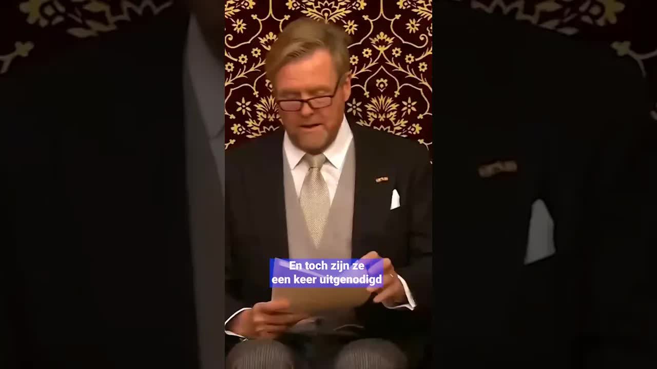 Zo word je uitgenodigd voor de Troonrede op Prinsjesdag
