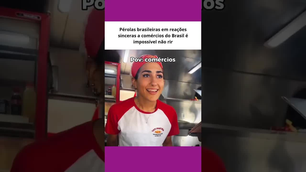 Reações Sinceras a Comidas de Rua no Brasil