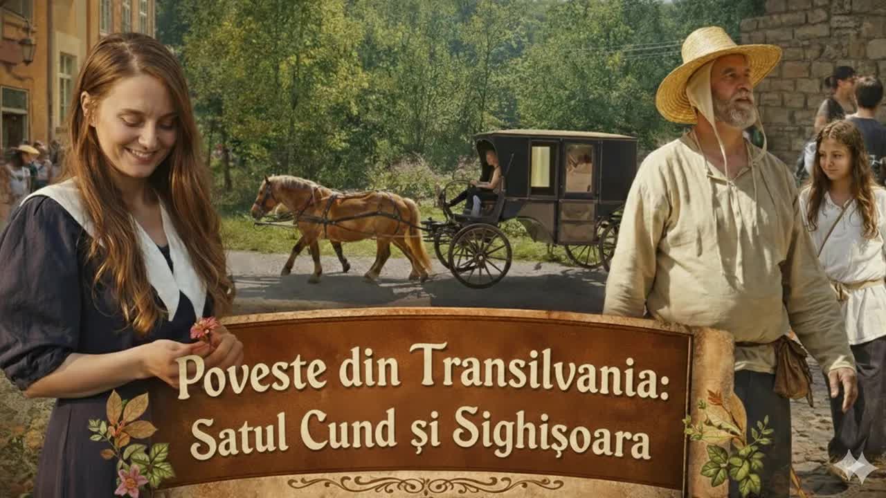 Vlog: Viața în satul Cund și Sighișoara