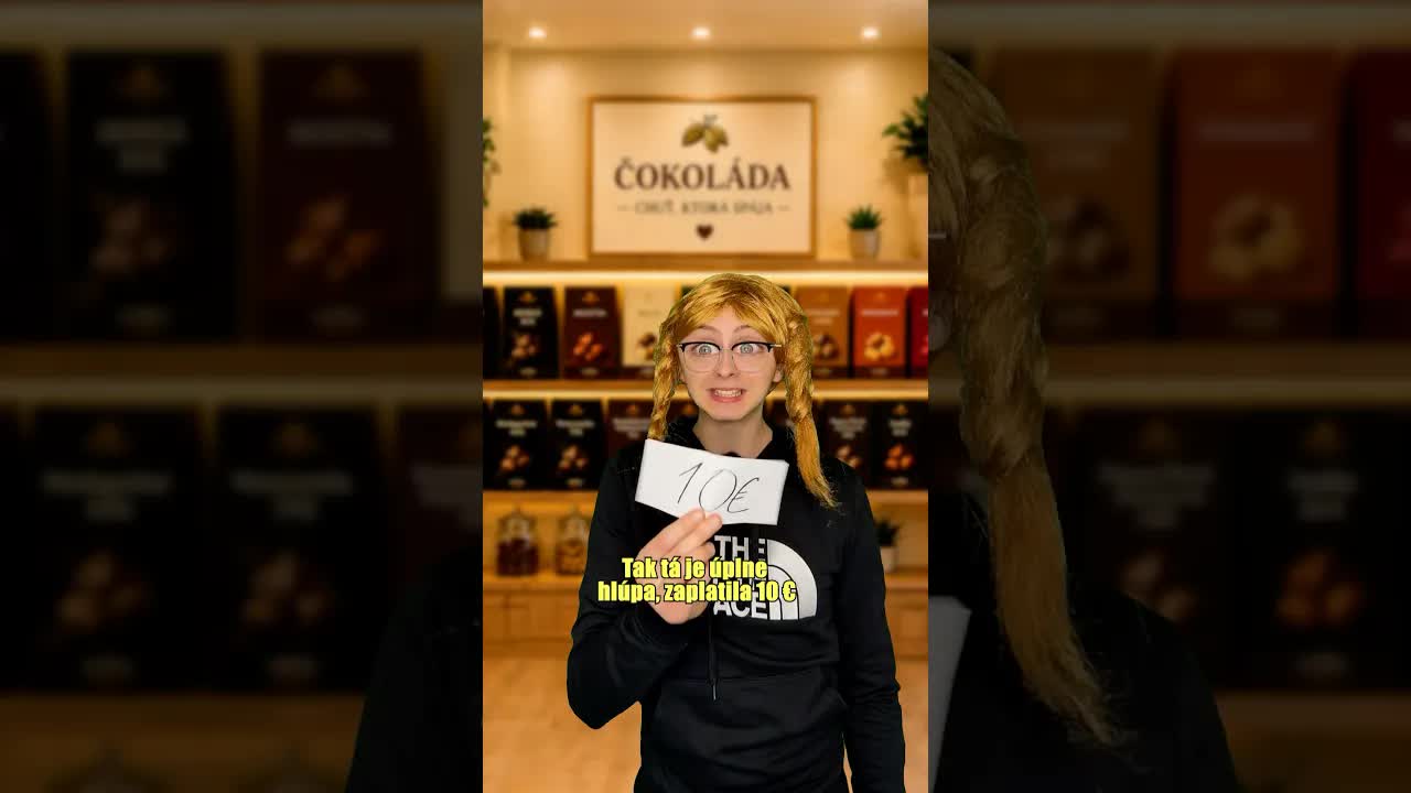Mama oklame podvodníka s čokoládou
