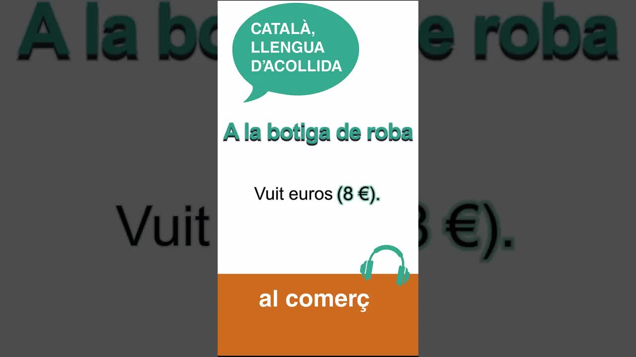Diàlegs per aprendre català: Comprar roba
