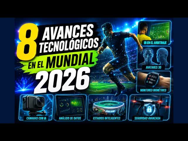 8 avances tecnológicos en el Mundial 2026