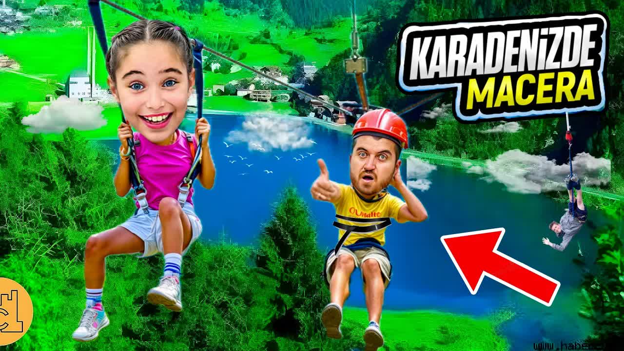 Karadeniz'de Zipline Macerası ve Doğa Keyfi