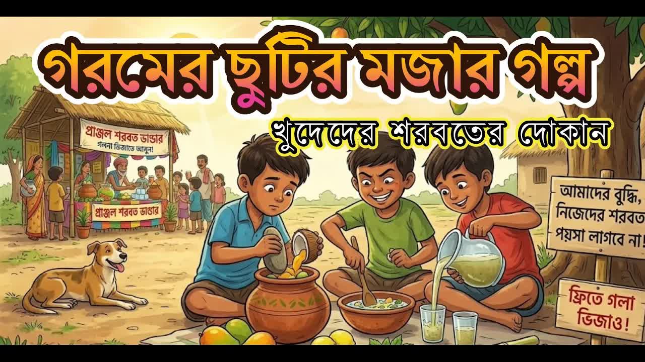 খুদেদের শরবতের দোকান