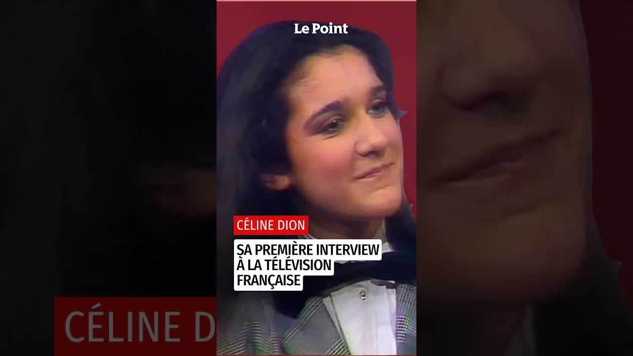Michel Drucker interviewe Céline Dion en 1983