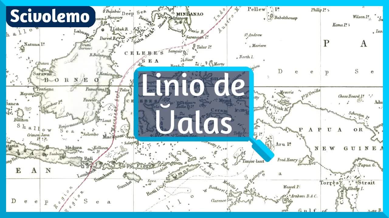 Linio de Wallace: Biogeografio de Sudorienta Azio