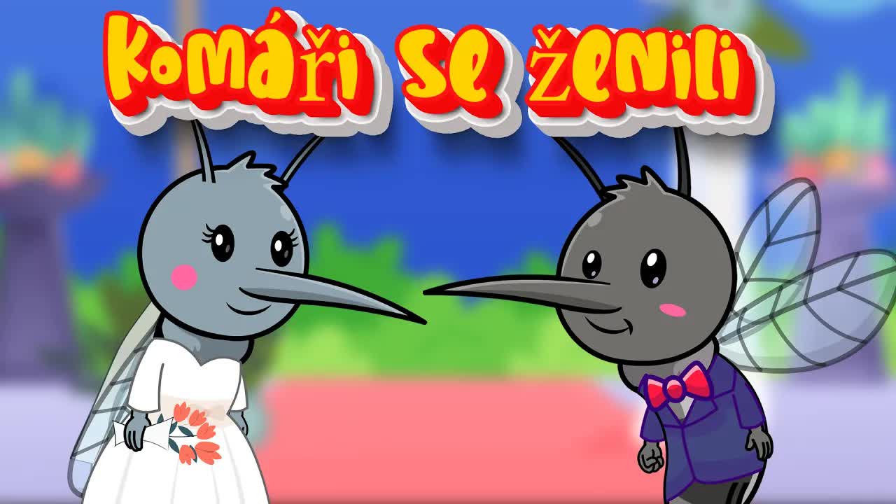 Komáři se ženili - Dětská zpívánka