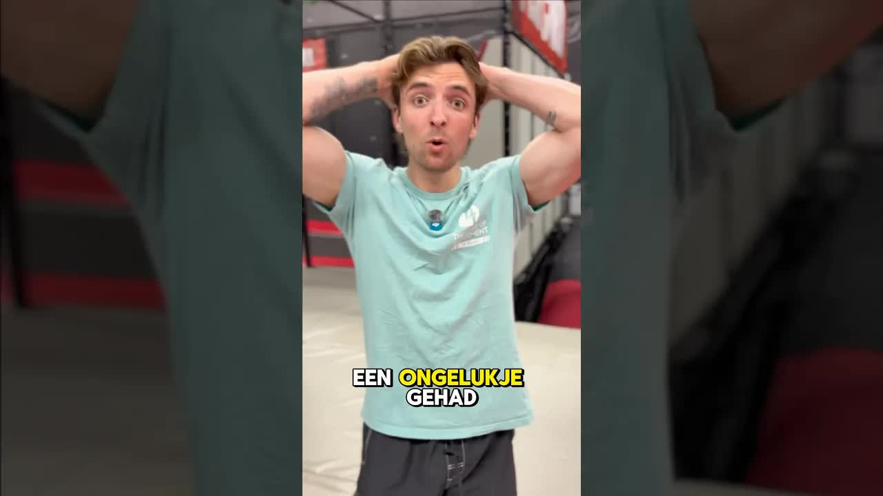 Een ongelukje in het trampolinepark