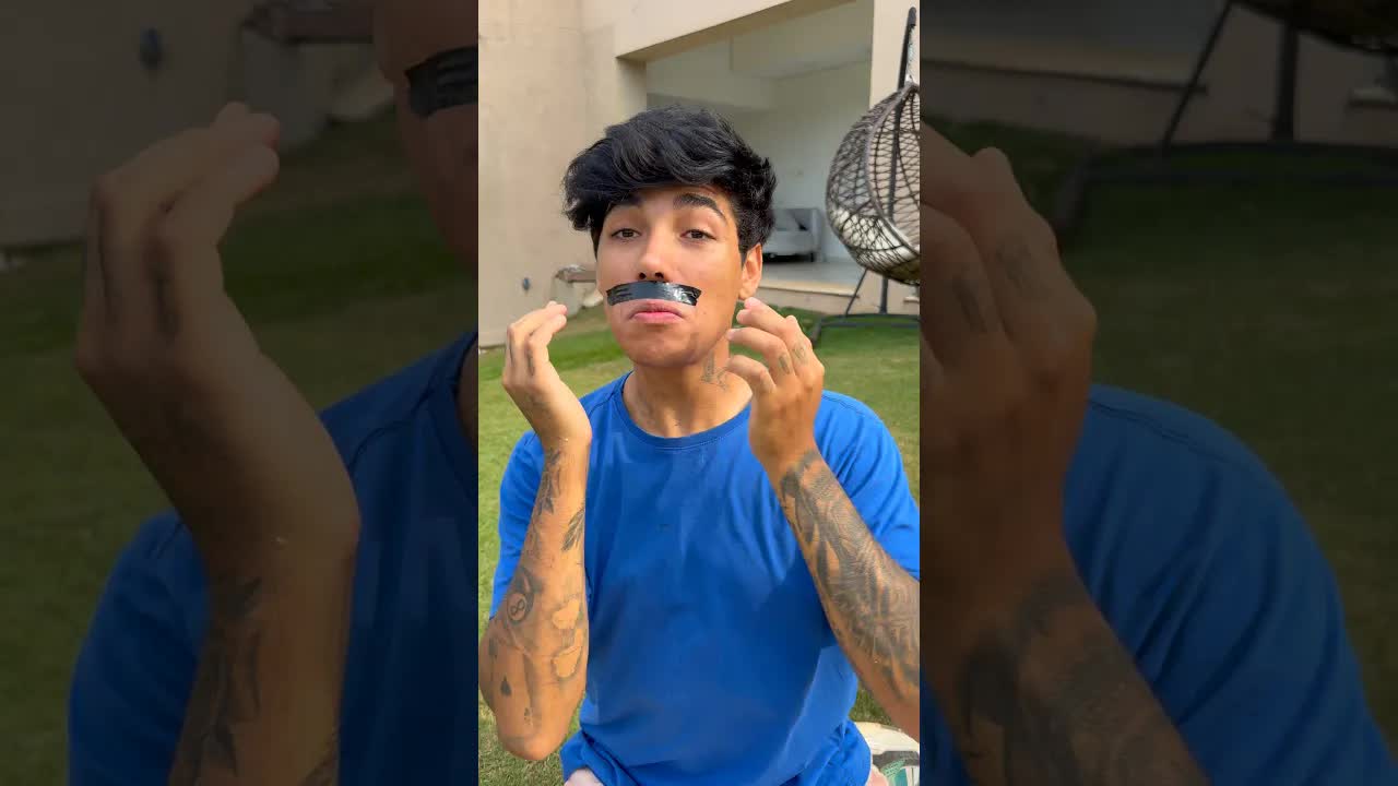 Eu não tenho bigode, mas agora tenho