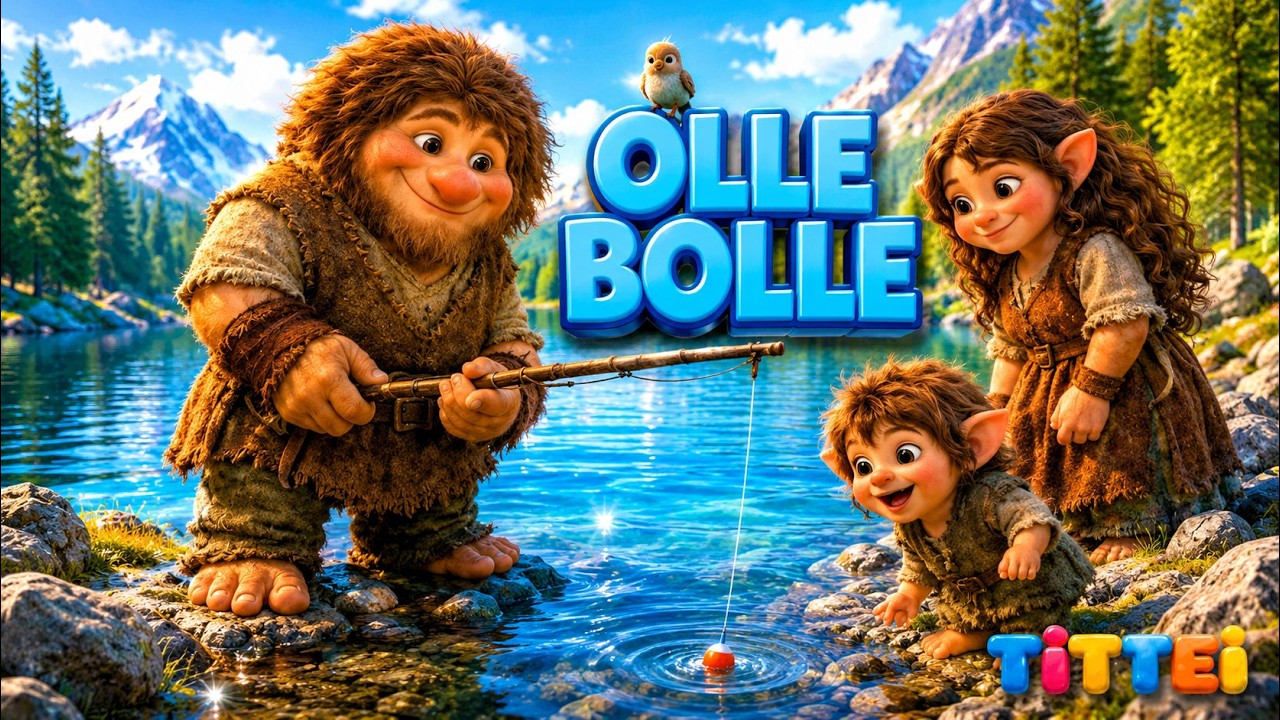 Olle Bolle Sangen - Oppe På Fjellet