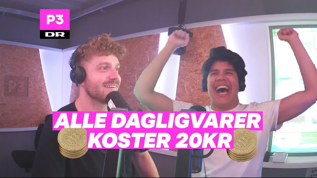 Susanne-reglen til at gætte prisen i supermarkedet