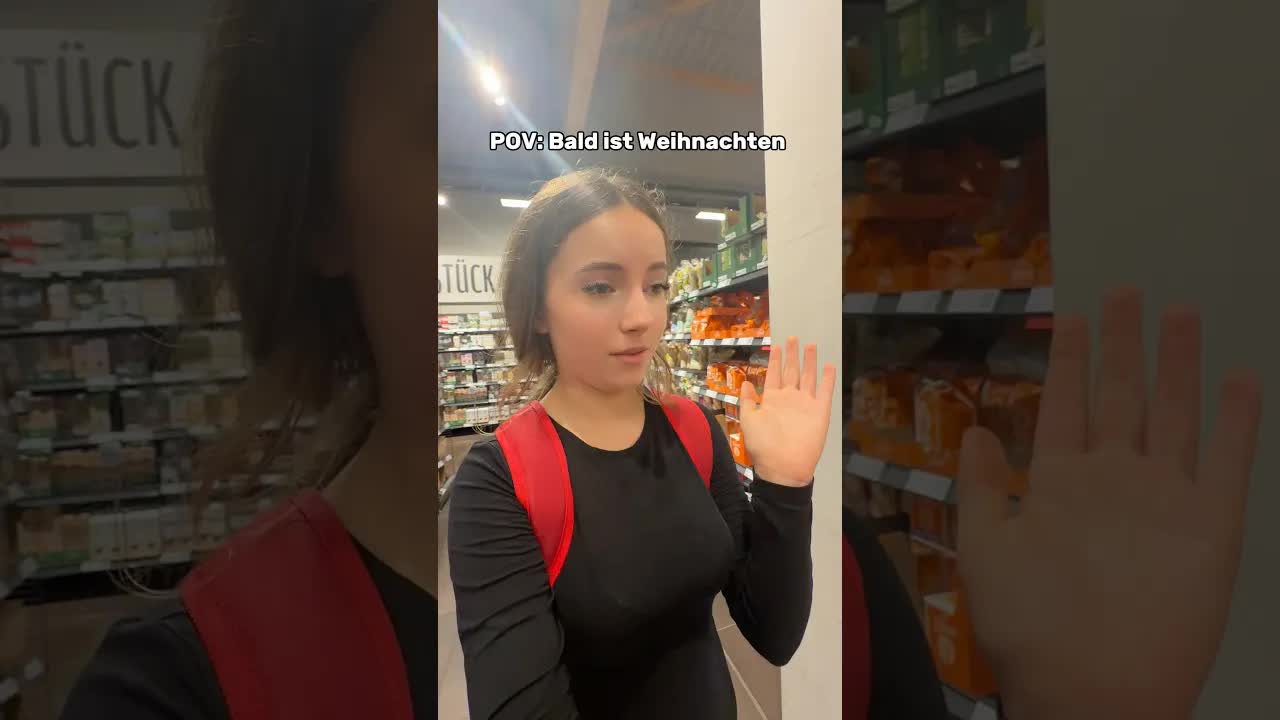 Weihnachtsshopping mit Snacks und Stimmung